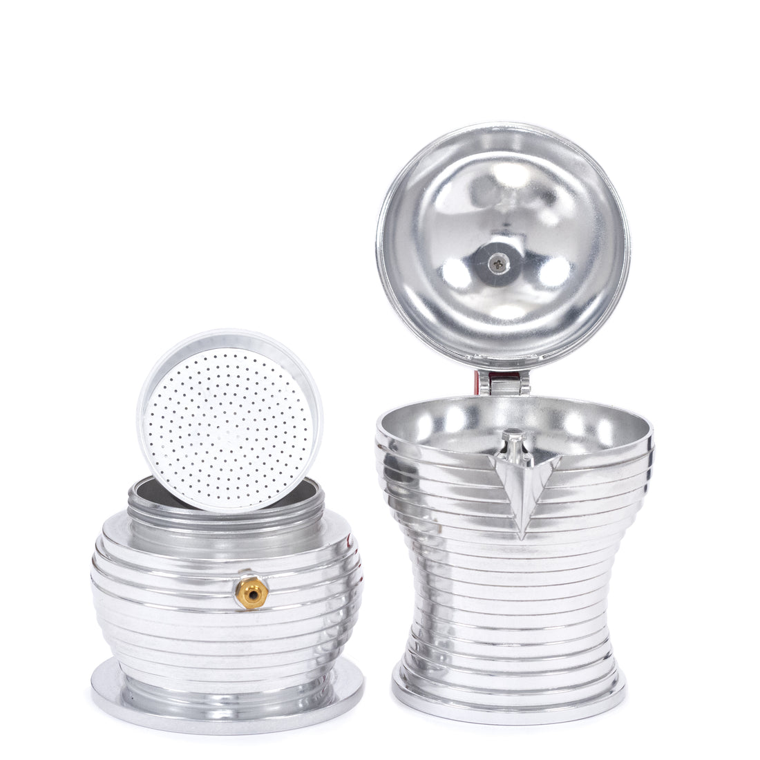 Illy Alessi Pulcina 3 Cup Moka Pot - Red