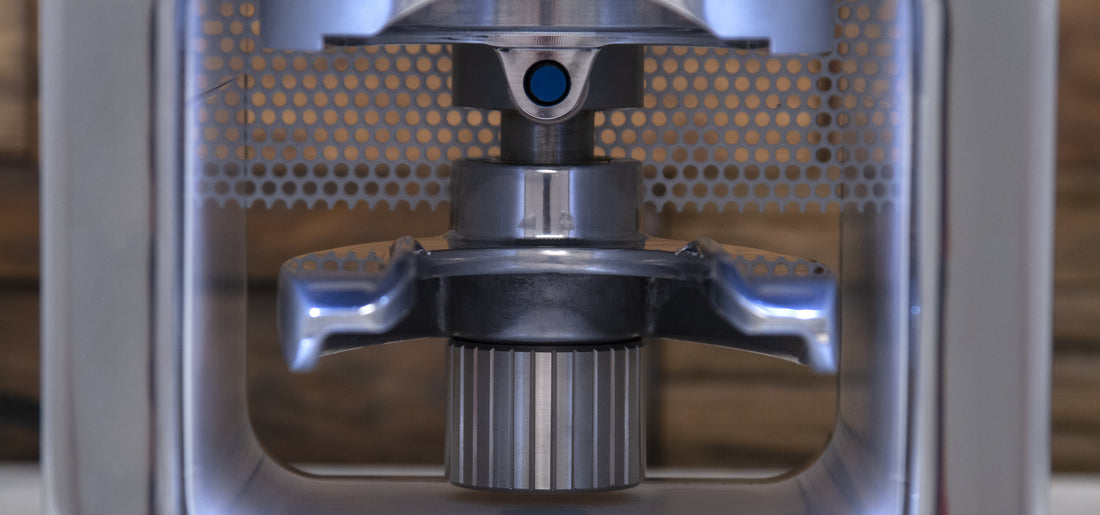 Compak Cube Automatic Tamper 58mm- Glossy White