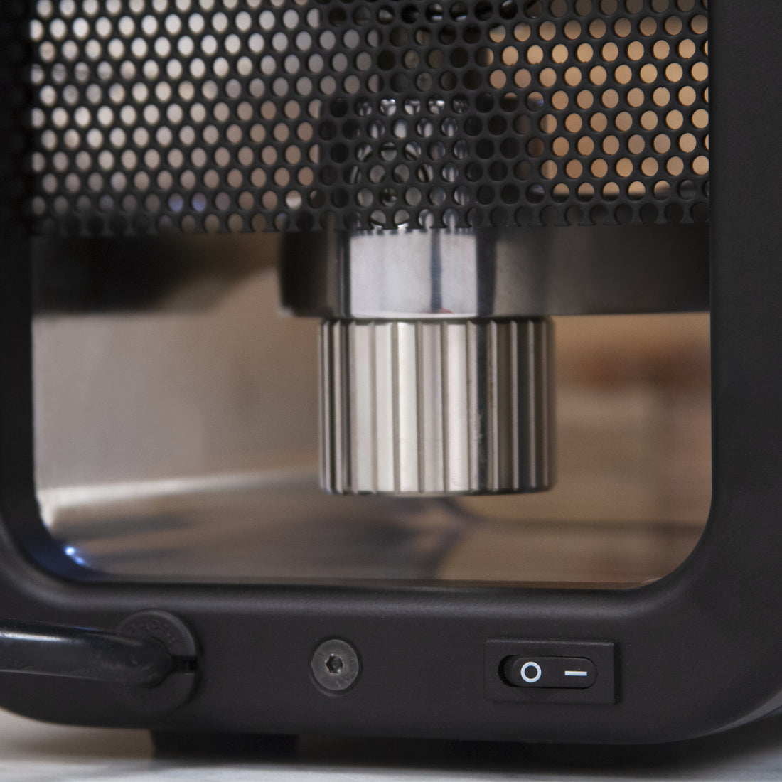 Compak Cube Auto-Tamp descended.