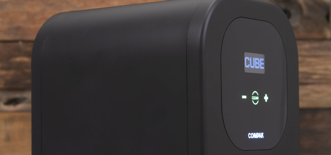 Compak Cube Automatic Tamper 58mm - Matte Black