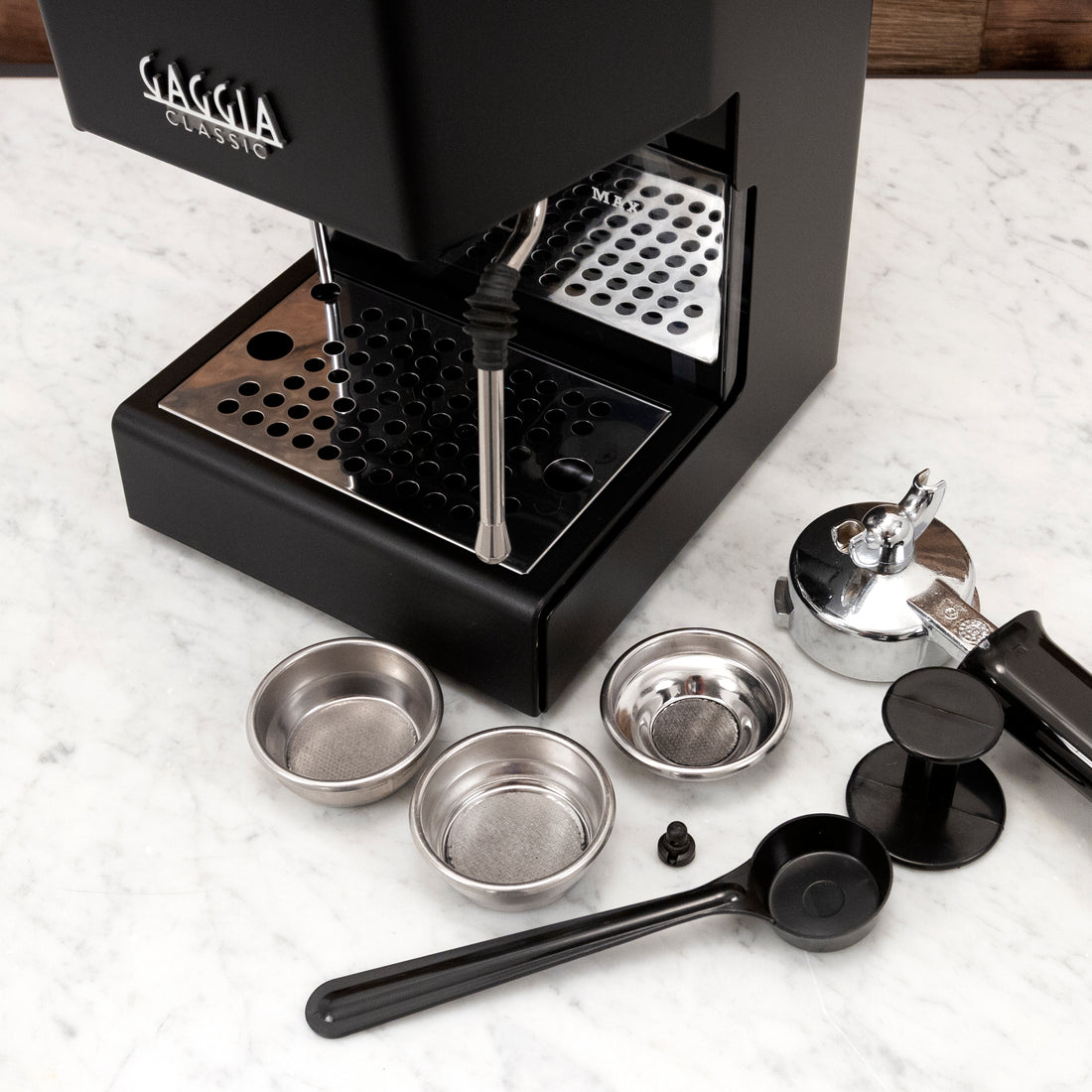 Refurbished Gaggia Classic Pro in Tuxedo Black