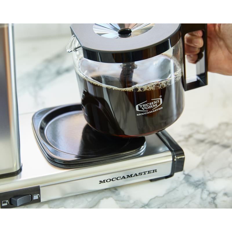Technivorm Moccamaster KBGV Select Glass Carafe Coffee Maker - Matte Black