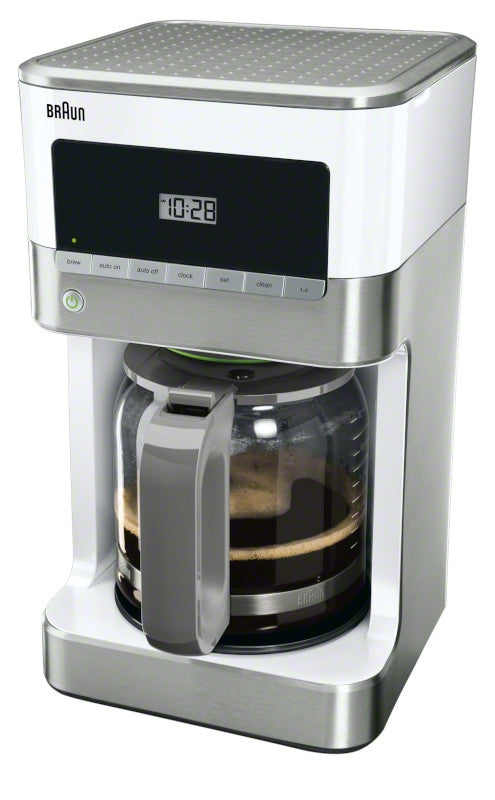 Braun KF6050WH BrewSense Coffee Maker in White – Whole Latte Love