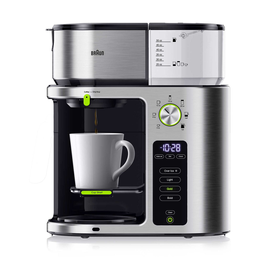Braun KF9070SI MultiServe Brewing System in Silver