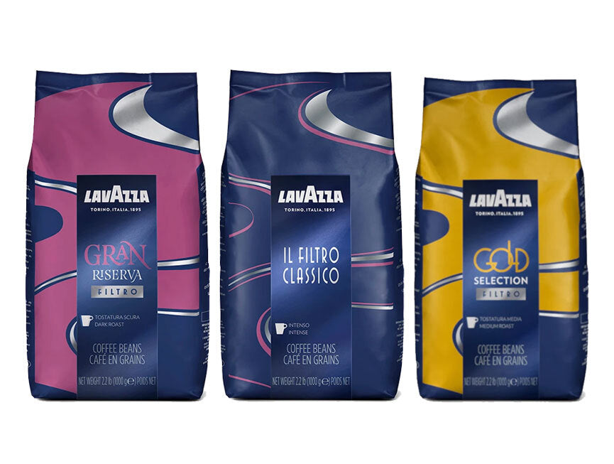 Lavazza Filtro Whole Bean Sampler – Whole Latte Love