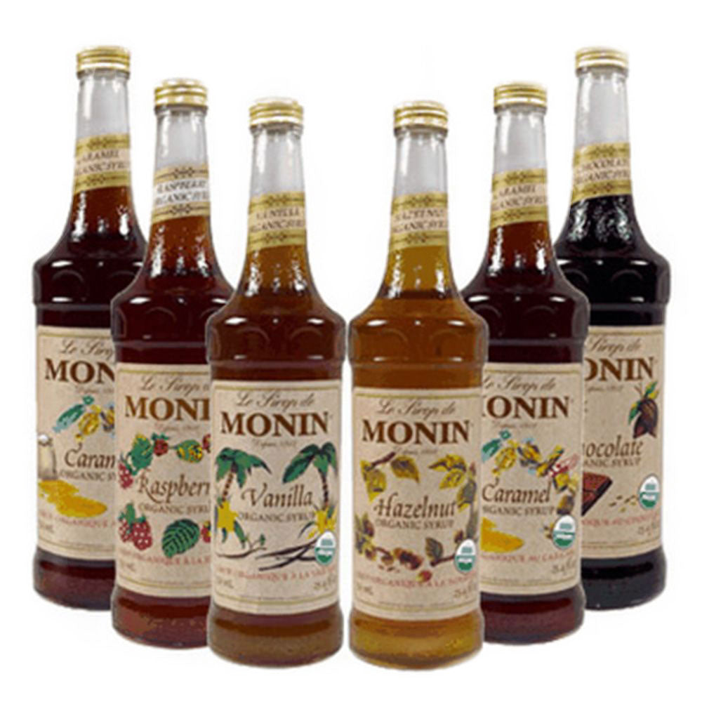 Monin Organic Syrup Sampler