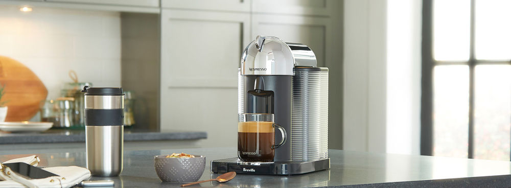 Nespresso VertuoPlus Deluxe Espresso Machine in Black – Whole