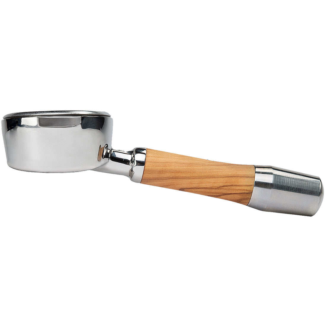 ECM Olive Wood Bottomless Portafilter