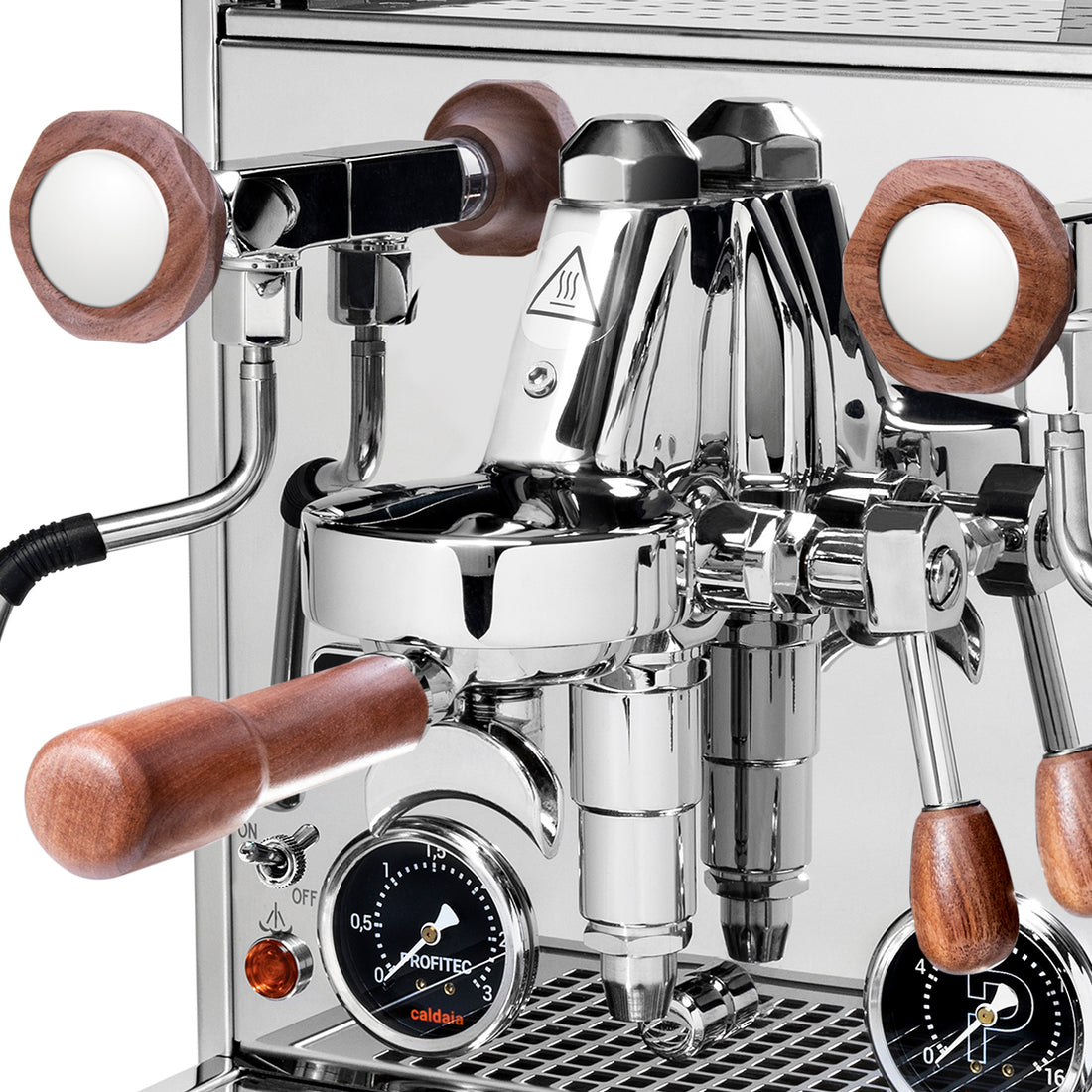 Profitec Pro 700 Walnut Accents Install