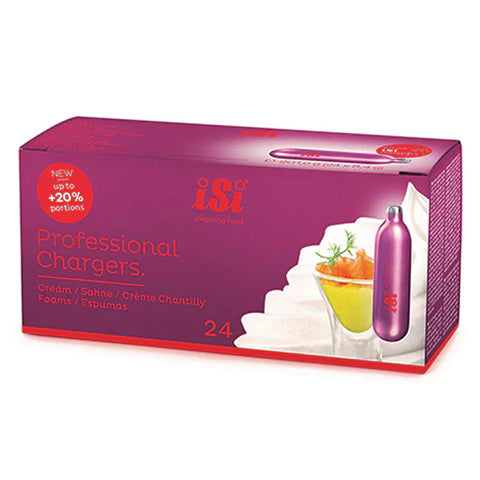 iSi Professional Cream Charges - 24 Pack