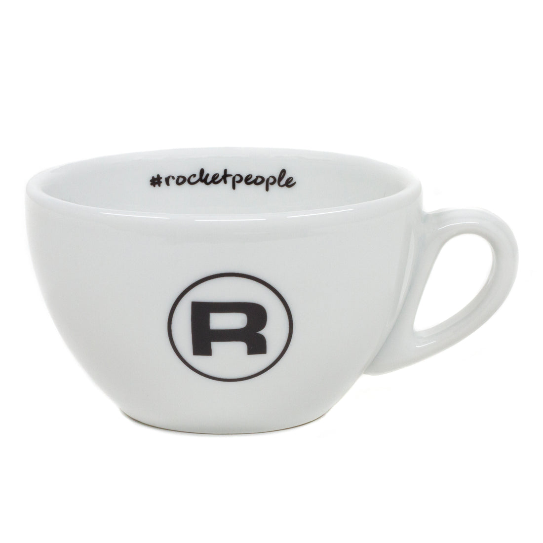 Rocket Espresso 6 Piece Cappuccino Cup and Saucer Set - White