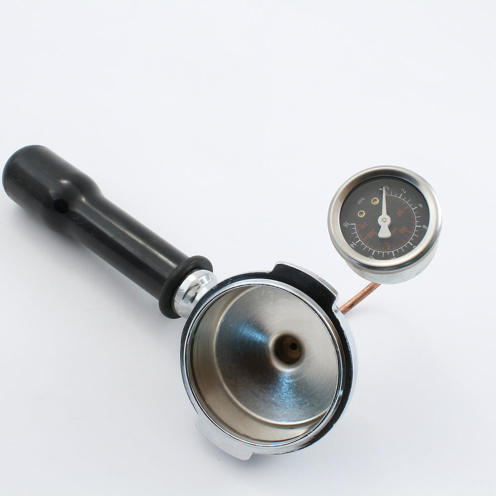 Expobar Brew Pressure Portafilter W/Gauge Base