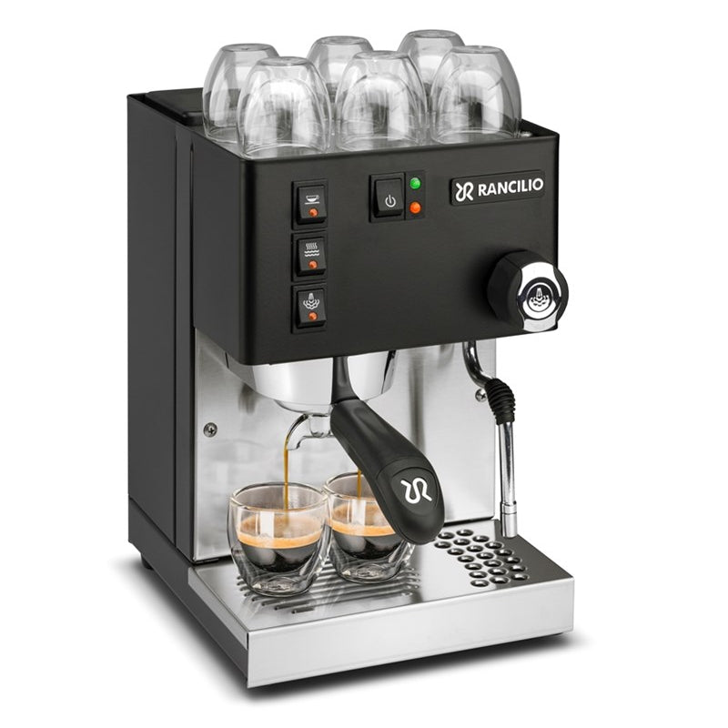 Refurbished Rancilio Silvia M in Black