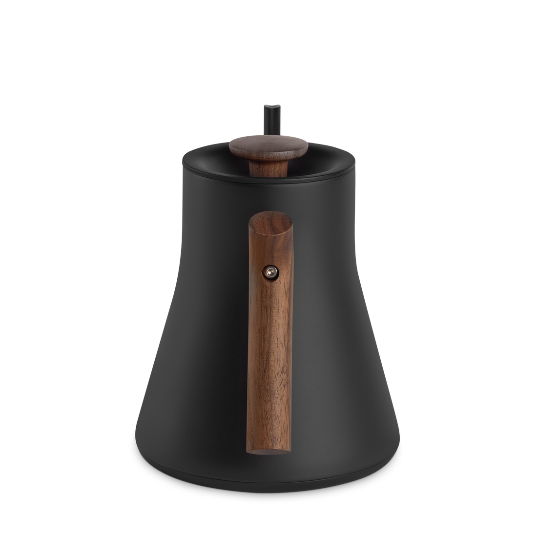 || Matte Black with Walnut