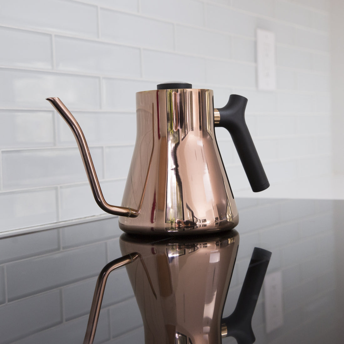 Fellow Stagg 1L Pour-Over Kettle - Polished Copper