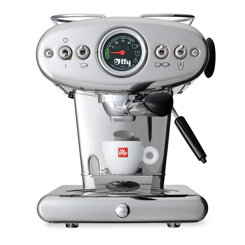 X1 Anniversary E.S.E. Pod & Ground Coffee Machine - Stainless