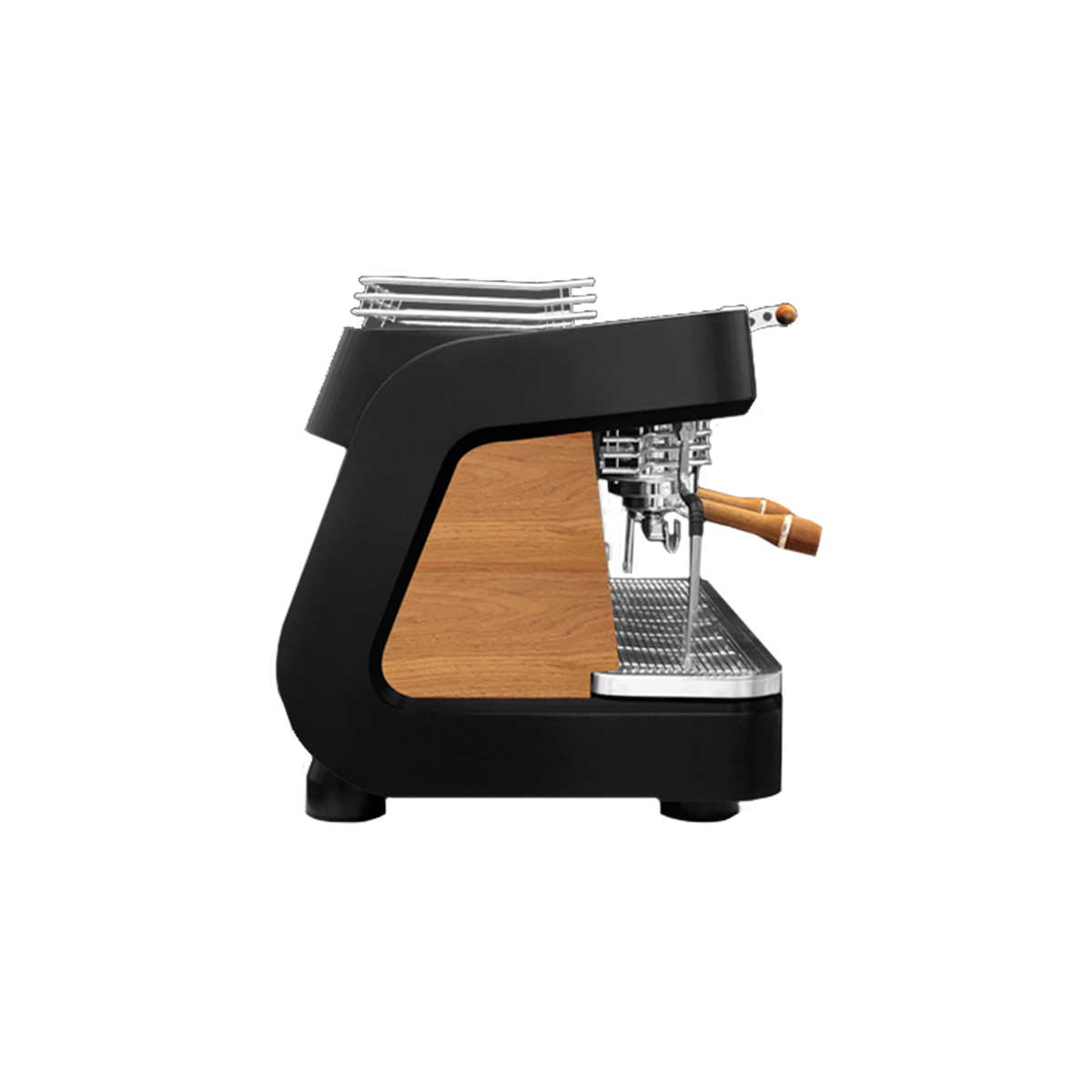 Dalla Corte XT Classic Espresso Machine - 2 Group Dark Walnut