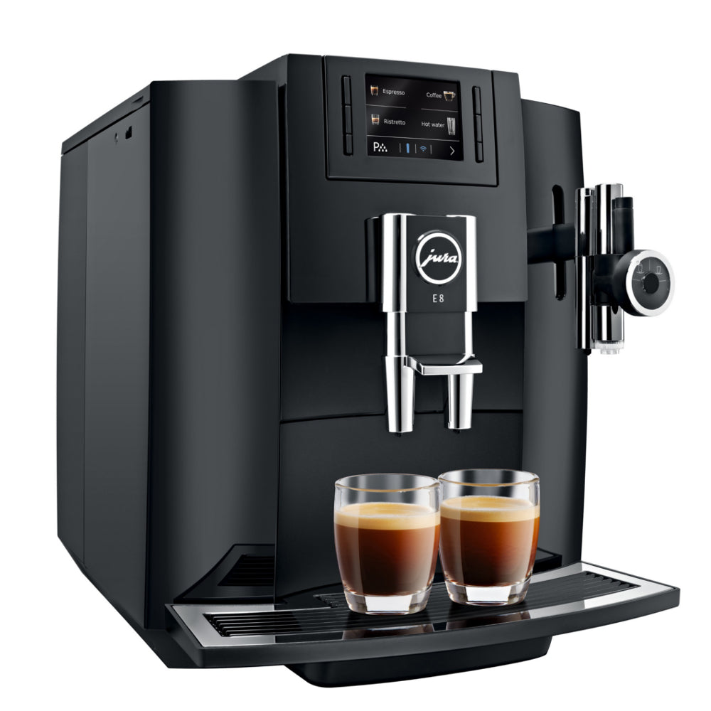 Jura E8 Super-Automatic Espresso Machine With P.E.P. – Whole Latte
