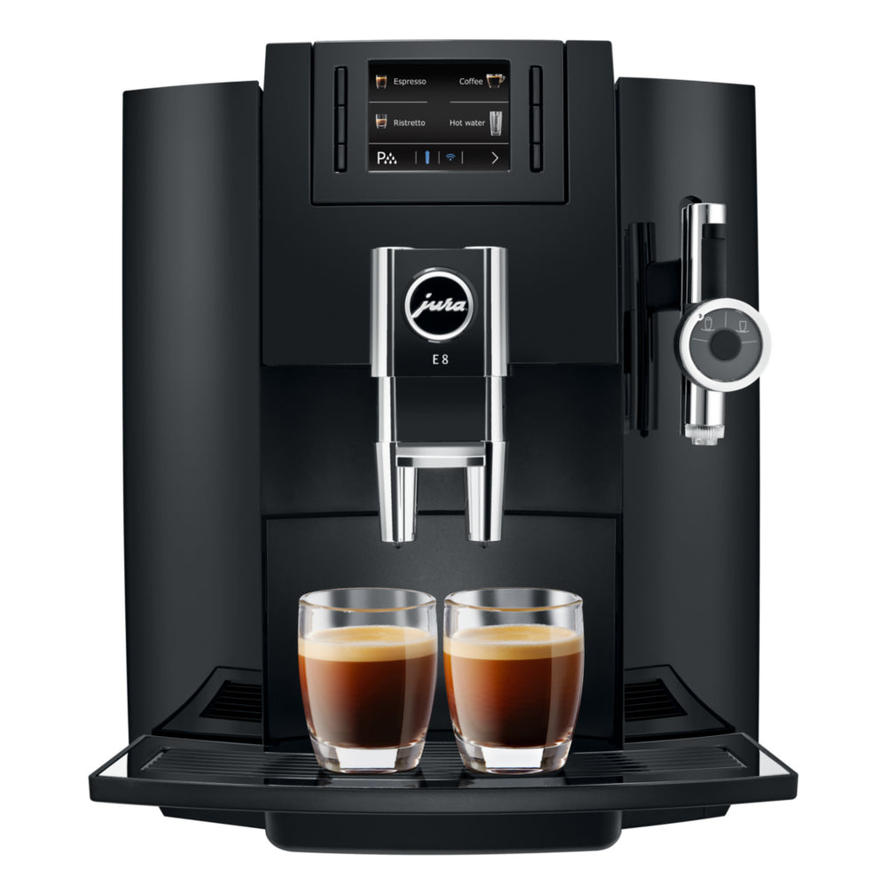Jura E8 Super Automatic Coffee Machine Reviews Jura E8 Fully