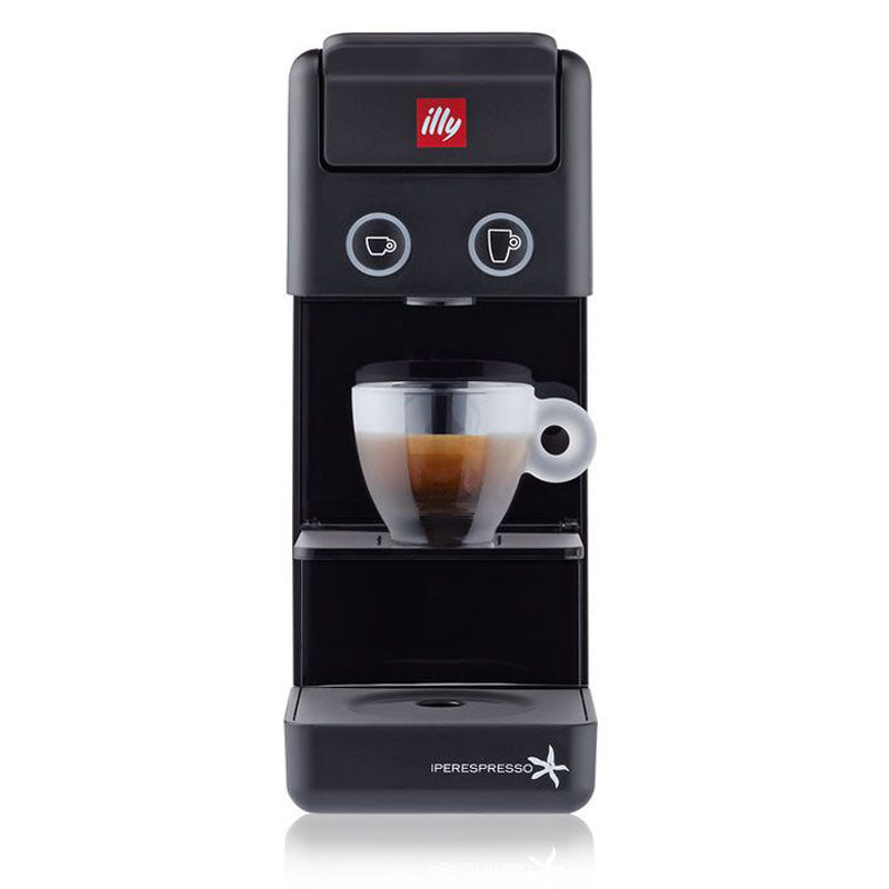 illy Y3.2 iperEspresso Espresso & Coffee Machine in Black