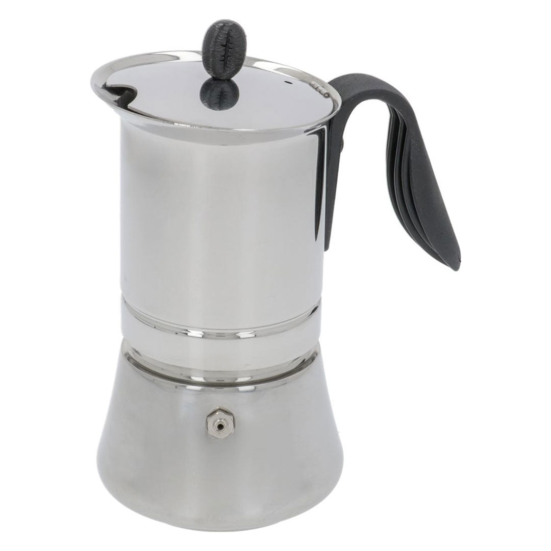 4 cup stainless steel coffee pot G.A.T. Moka Lady 4-Cup Stainless Steel Moka Pot – Whole Latte Love