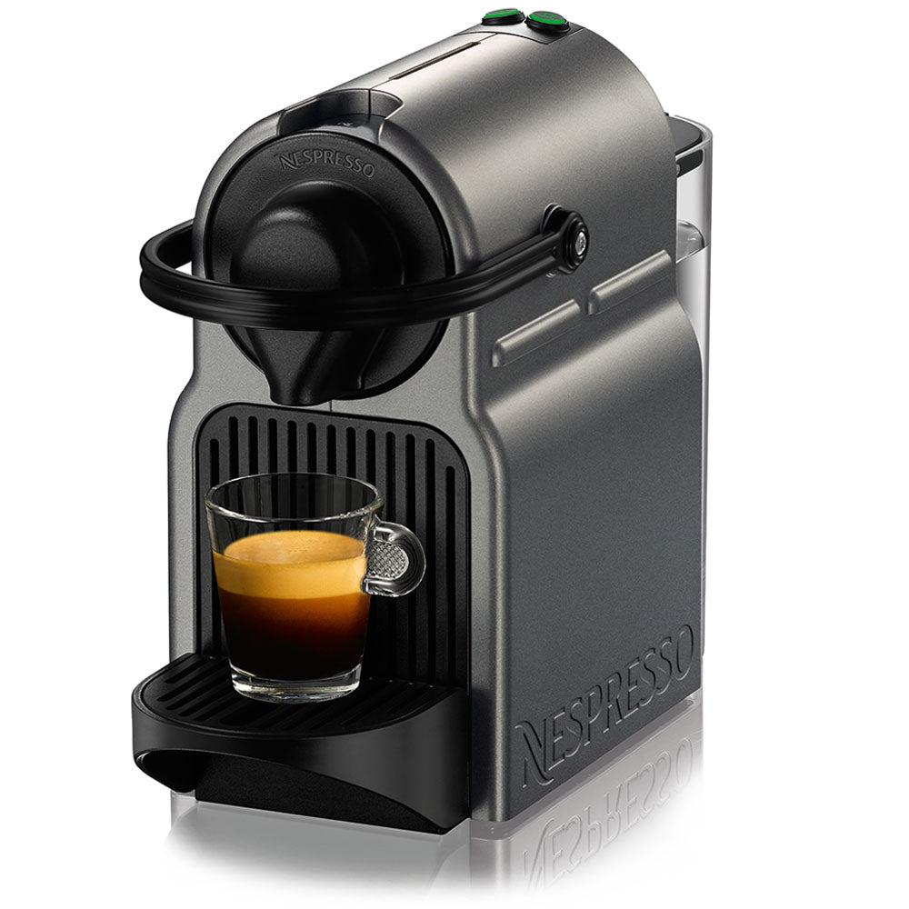 Nespresso Inissia Coffee Machine, Black, Nespresso Warranty, over