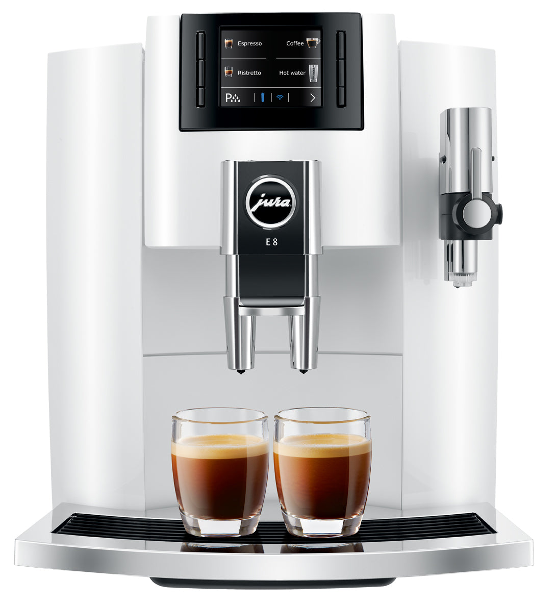 JURA E8 Espresso Machine - White
