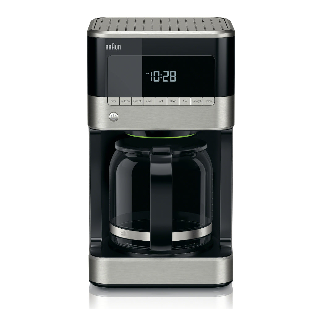 Braun KF7150BK BrewSense Coffee Maker in Black/Stainless