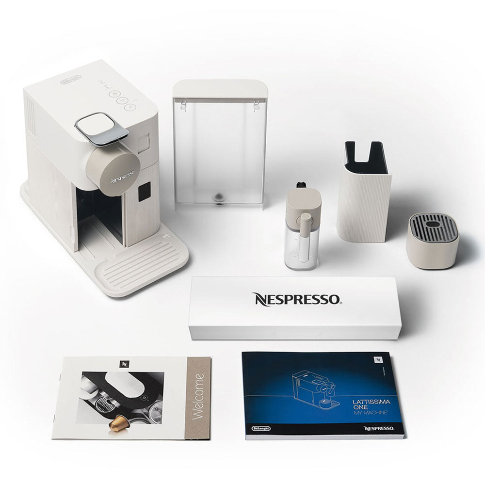 DeLonghi Nespresso Lattissima One in White