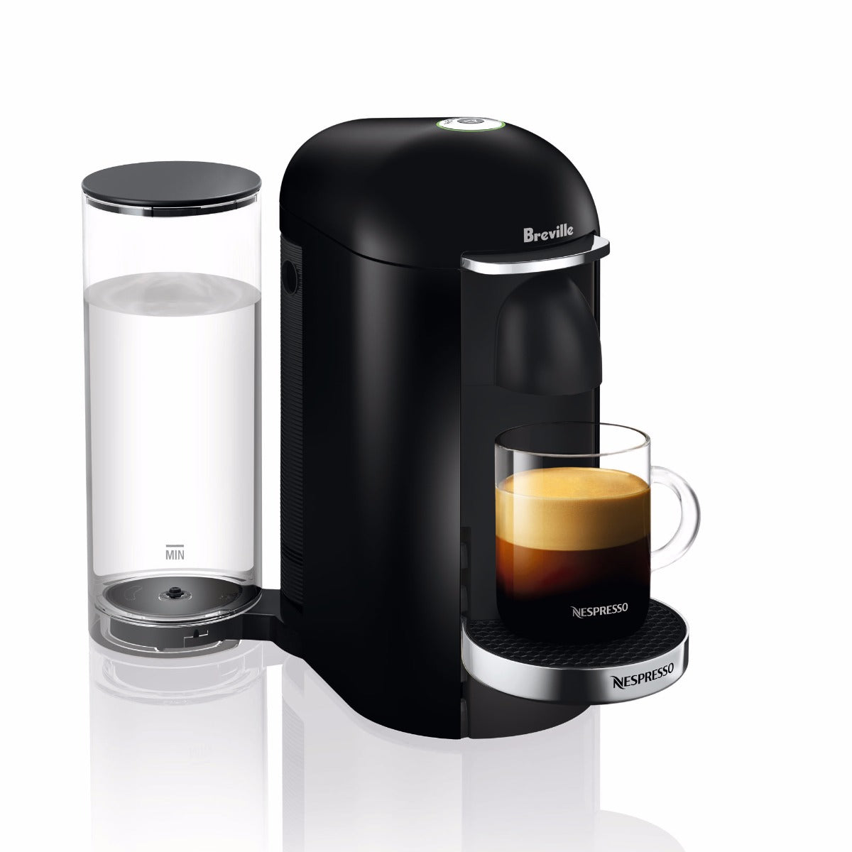 Nespresso VertuoPlus Deluxe Espresso Machine in Black – Whole Latte Love