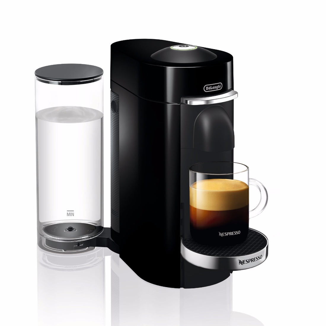 Nespresso VertuoPlus Deluxe Espresso Machine in Piano Black