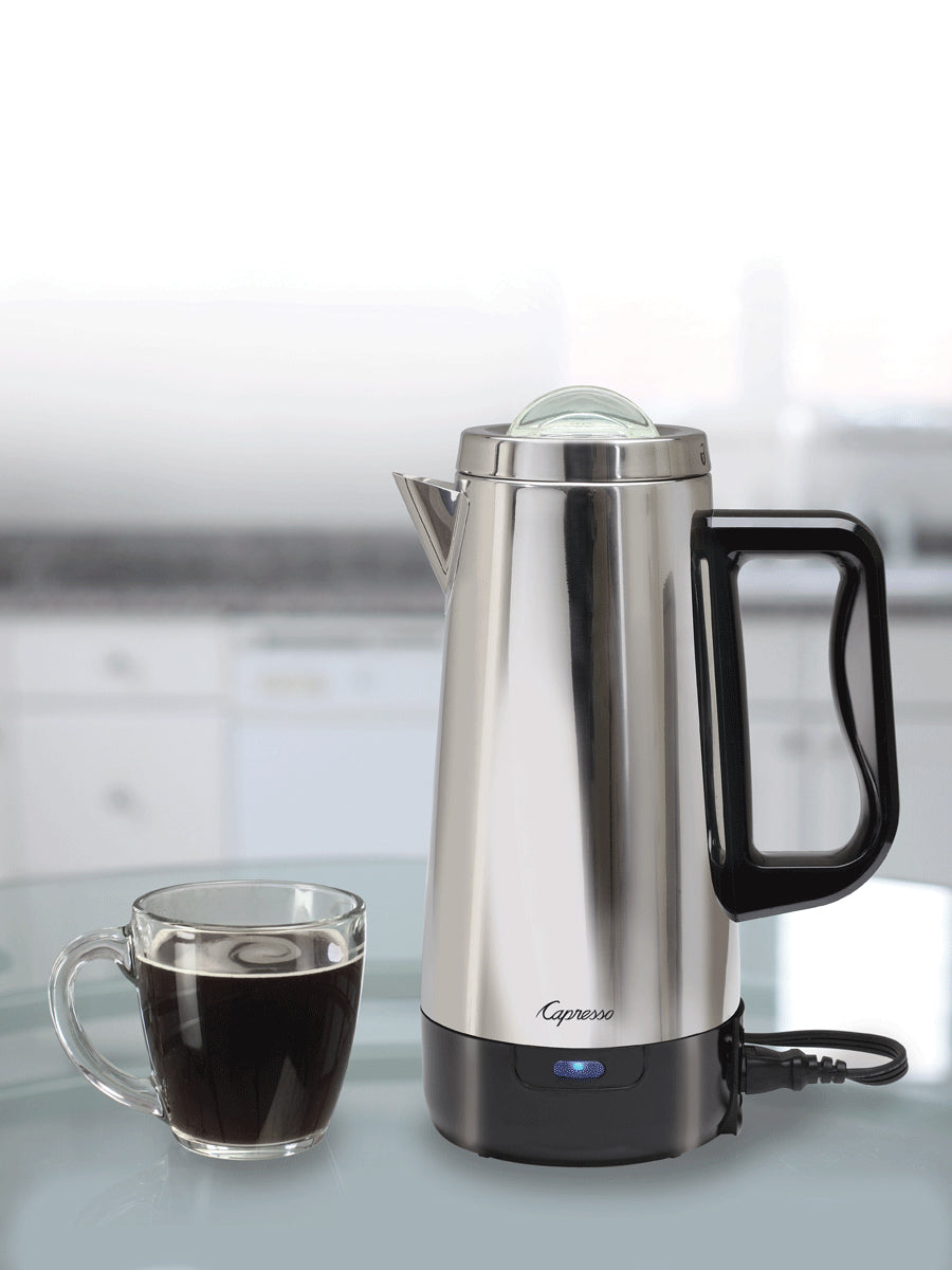 The Capresso Perk Coffee Percolator – Whole Latte Love