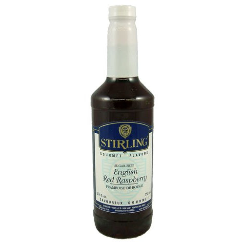 Stirling Sugar Free English Red Raspberry Syrup
