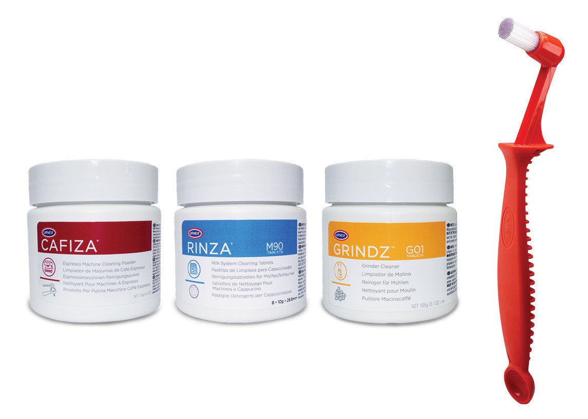 URNEX エスプレッソマシンクリーナー　4本セット（正規品・新品未使用） URNEX カフィーザ エスプレッソマシンクリーナーパウダー［604001］