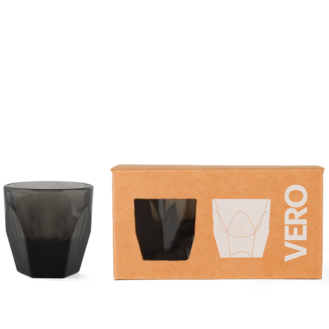 Set of 2 notNeutral VERO 4.5oz Cortado Glasses - Smoke