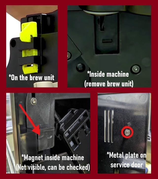 Gaggia Brera: Service Door Issue