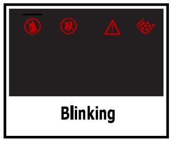 Gaggia Brera: Top Lights Blinking Simultaneously