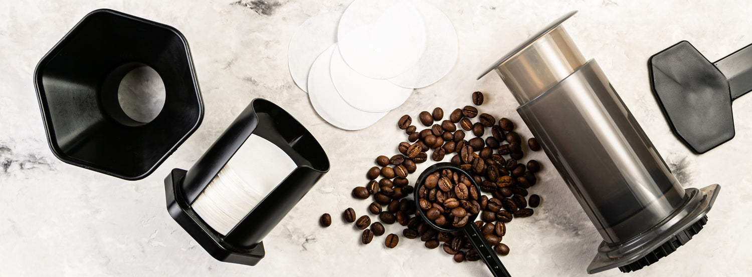 How to Brew Coffee with an Upright & Inverted Aeropress