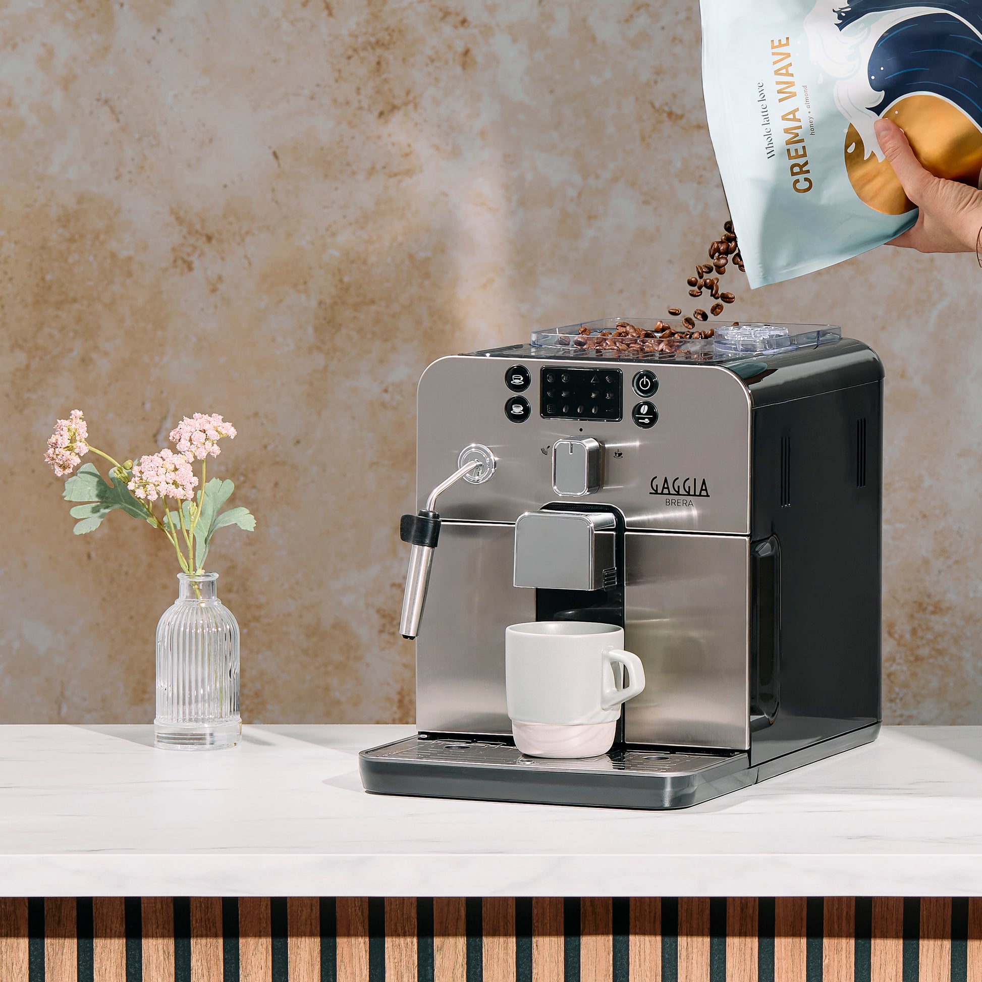 Gaggia Brera Espresso Machine in Black – Whole Latte Love