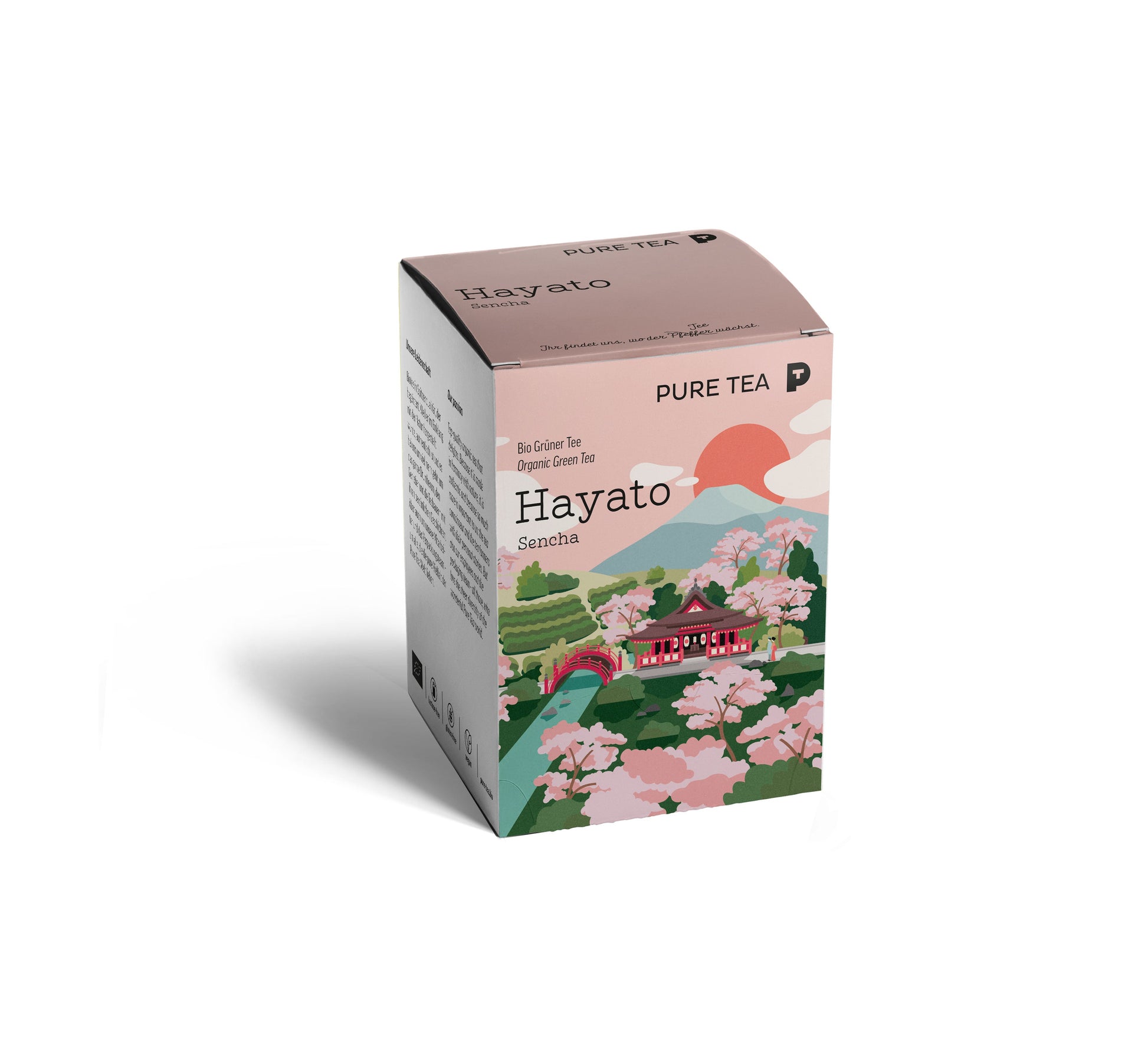 Althaus Pure Tea Hayato Sencha Organic Green Tea Box