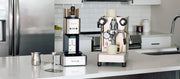 A Lelit coffee bundle on a white counter in a modern kitchen. 