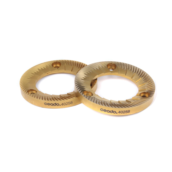 ビーノです₊⁎⁺˳✧༚ 83Mm Titanium Burrs For E37T And E37Sd - 90306 | Ceado CE-90306
