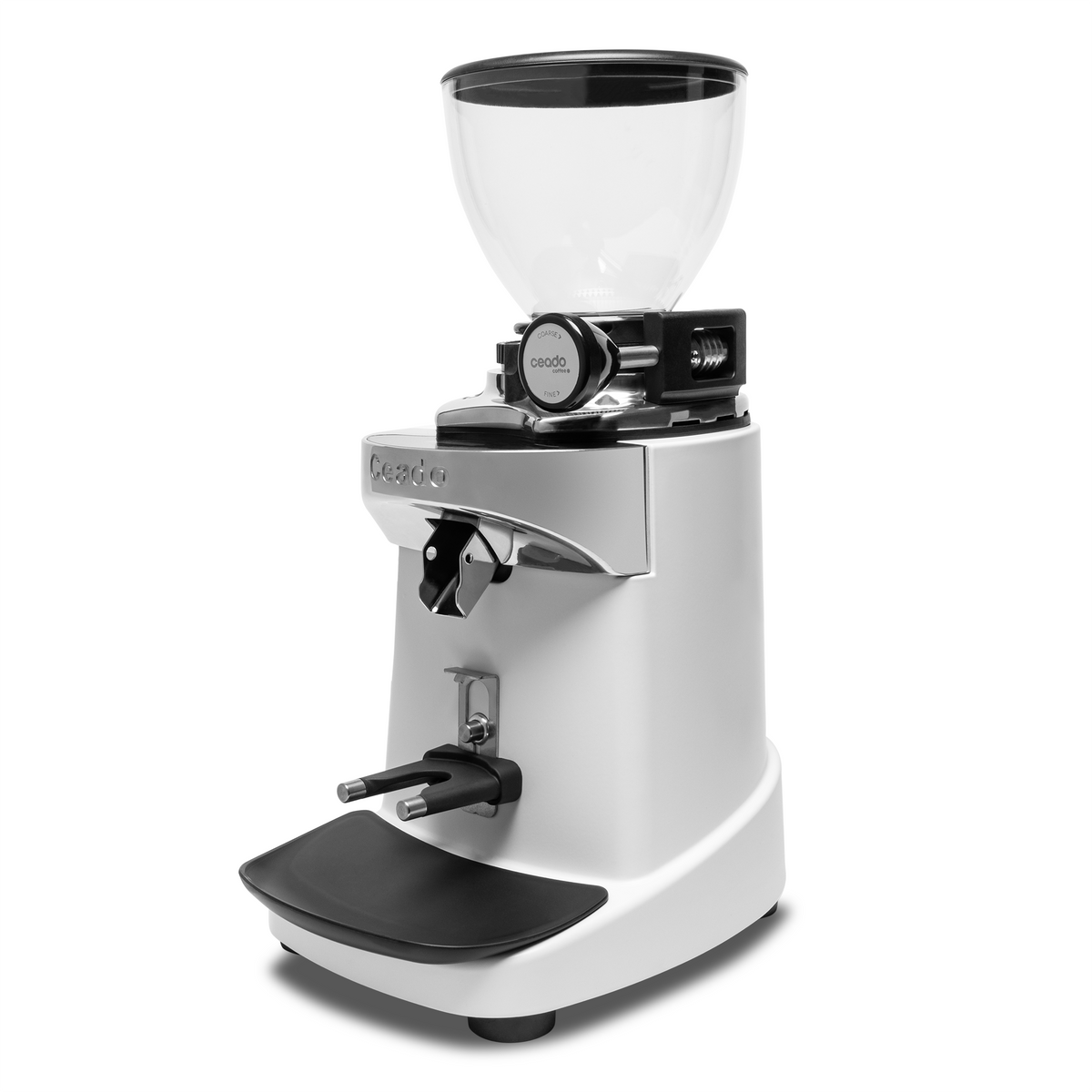 Ceado E37S Quick Set Espresso Grinder in White Whole Latte Love