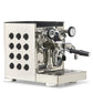 Image 54 of 102 - Rocket Espresso Appartamento TCA Espresso Machine - Stainless Steel with White Stripe