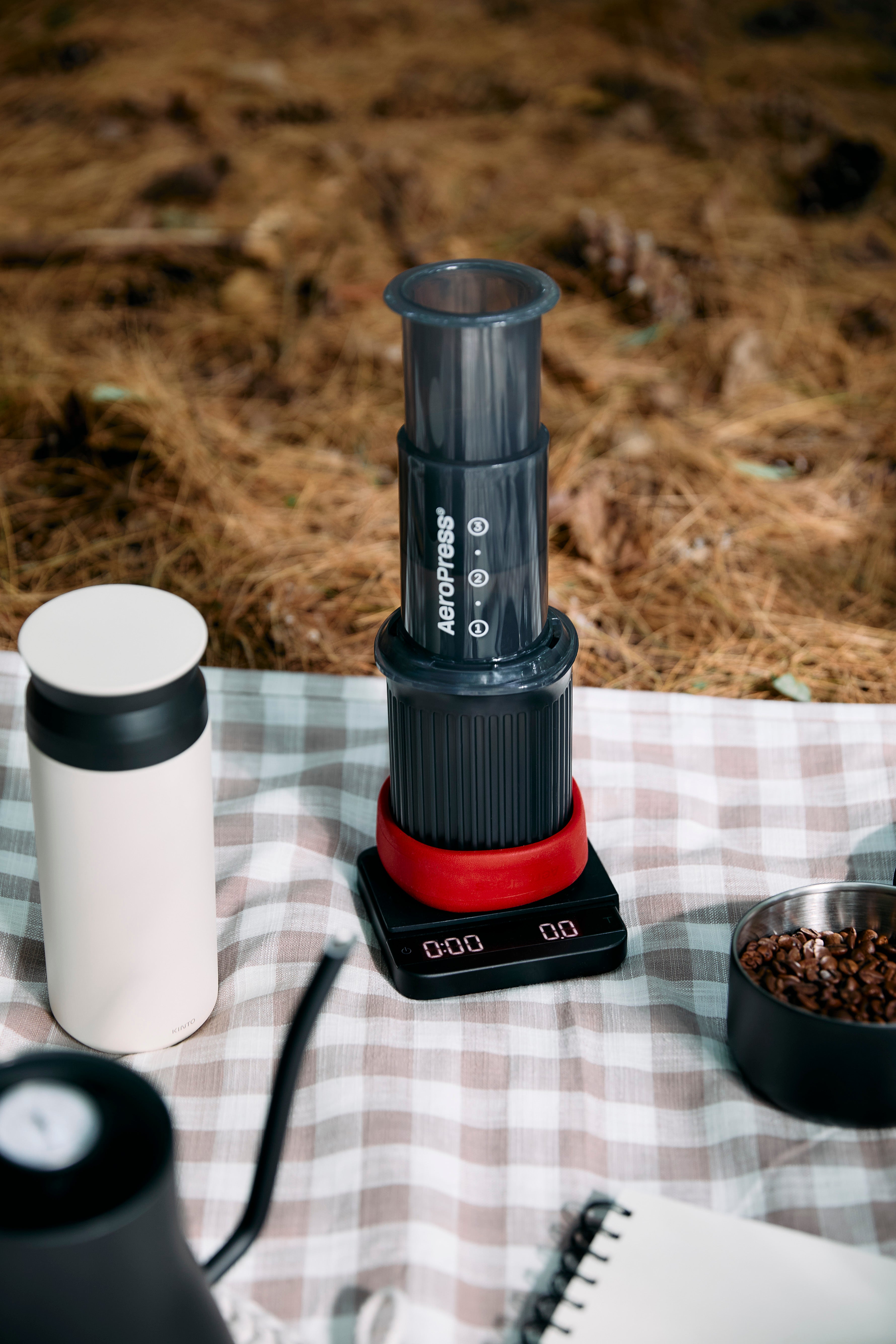 AeroPress Go Travel Coffee Press: Best Manual Single Serve Coffee Maker, Fits Travel Mug, 8 oz Capacity - Thumbnail 4