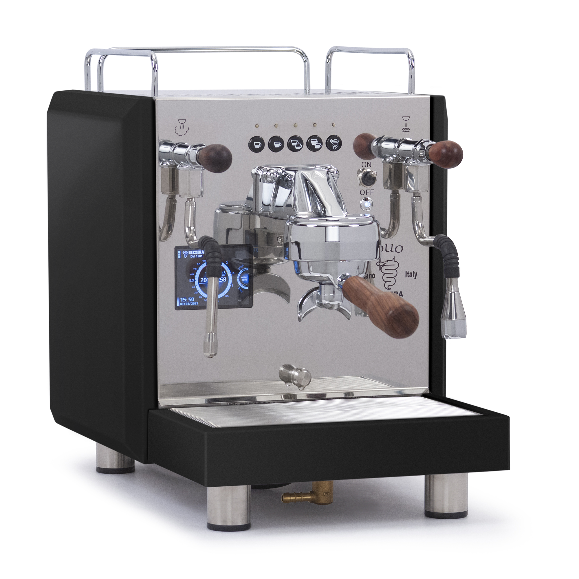 1.5 L Glass Pot Digital Timer Control LCD Display Automatic American Drip  Coffee Machine Coffee Maker Steam Tea Maker Machine