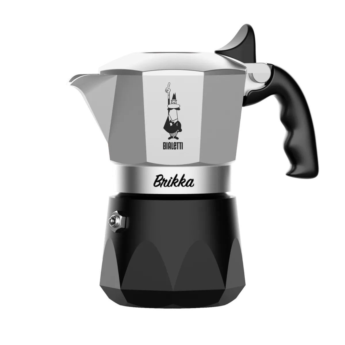 Bialetti Brikka 2-Cup Moka Pot With High Pressure Valve - Thumbnail 4