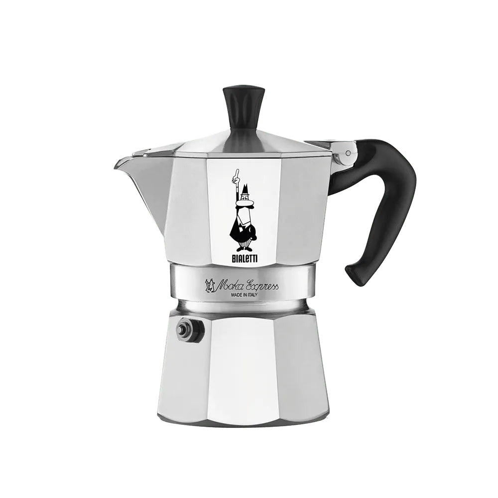 Bialetti Moka Pot (Moka Express) 2/3/4/6 Cups - Thumbnail 2