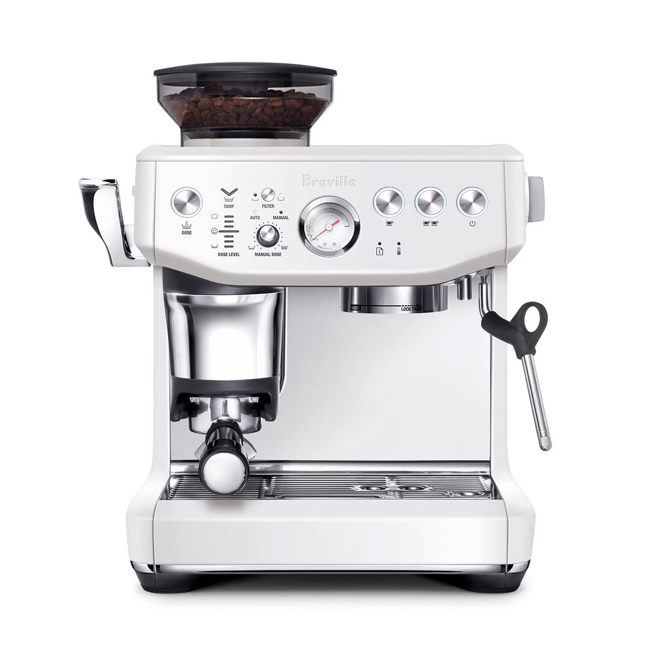 Breville BES876BSS1BNA1 Barista Express Impress – Whole Latte Love