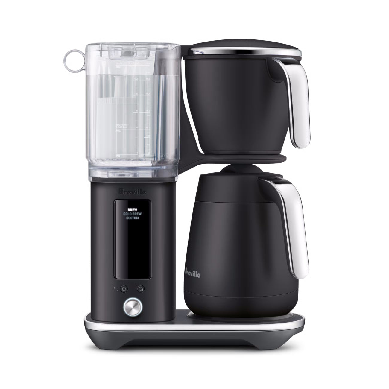 the Luxe Brewer Thermal - Drip Coffee Machines - Black Truffle - Breville